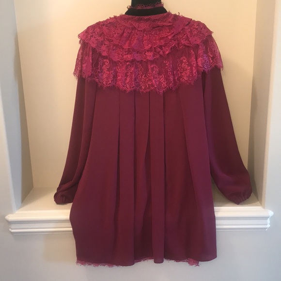 Magenta Color Dress - Picture 2 of 5